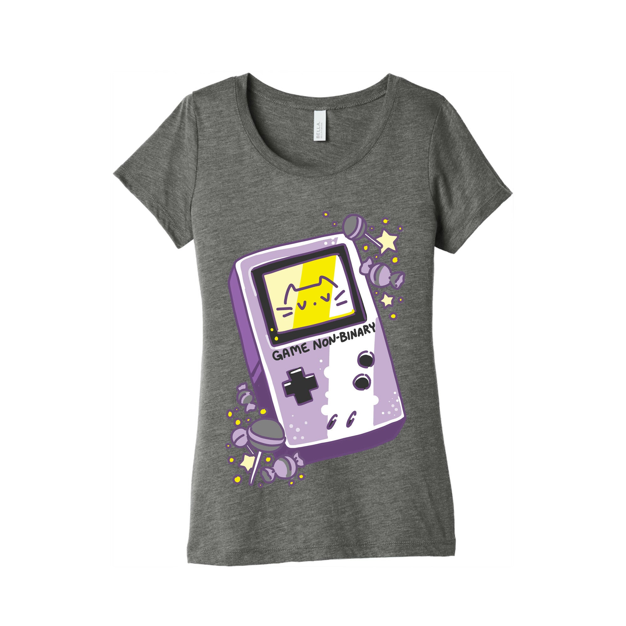 Game Non-binary  Women's Triblend Tee
